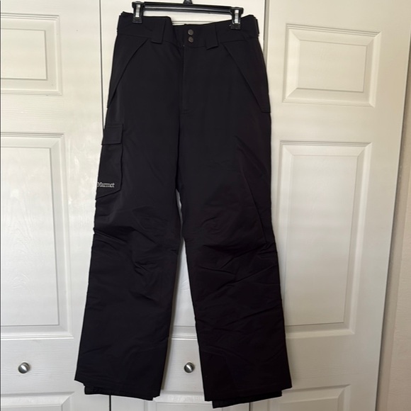 Marmot Black insulated Motion Ski Pants Outdoor Essential excellent condition - Picture 2 of 12